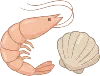 seafood_shellfish illustration
